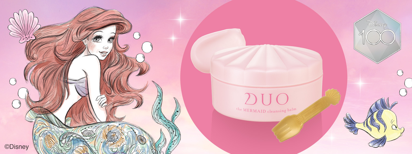 【DUO】迪士尼期間限定設計 / 小美人魚-五效合一卸妝膏